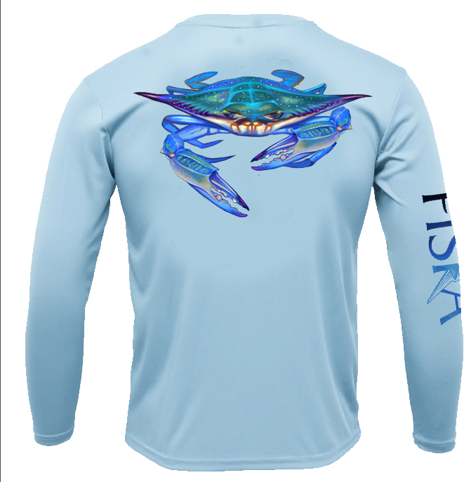 Blue hot sale crab shirt