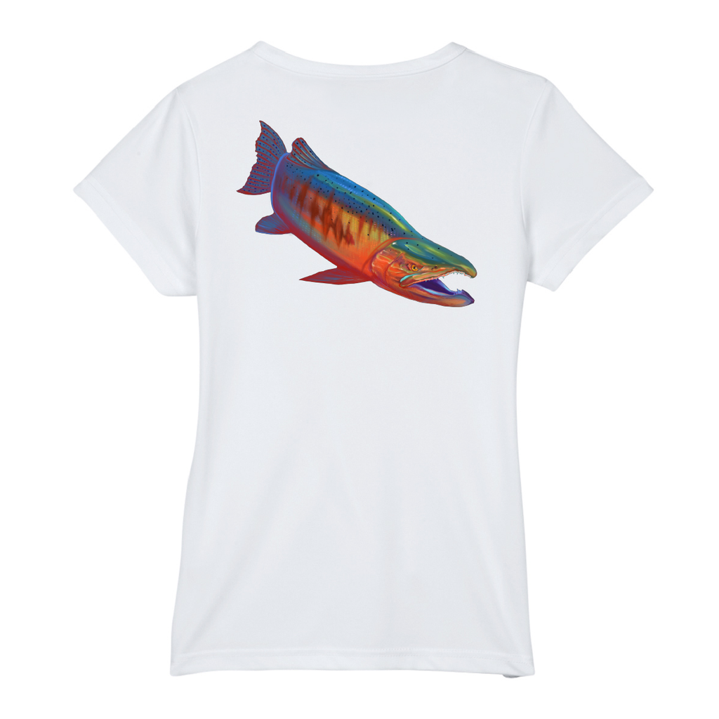 Salmon Short-Sleeve Dry-Fit T-Shirt