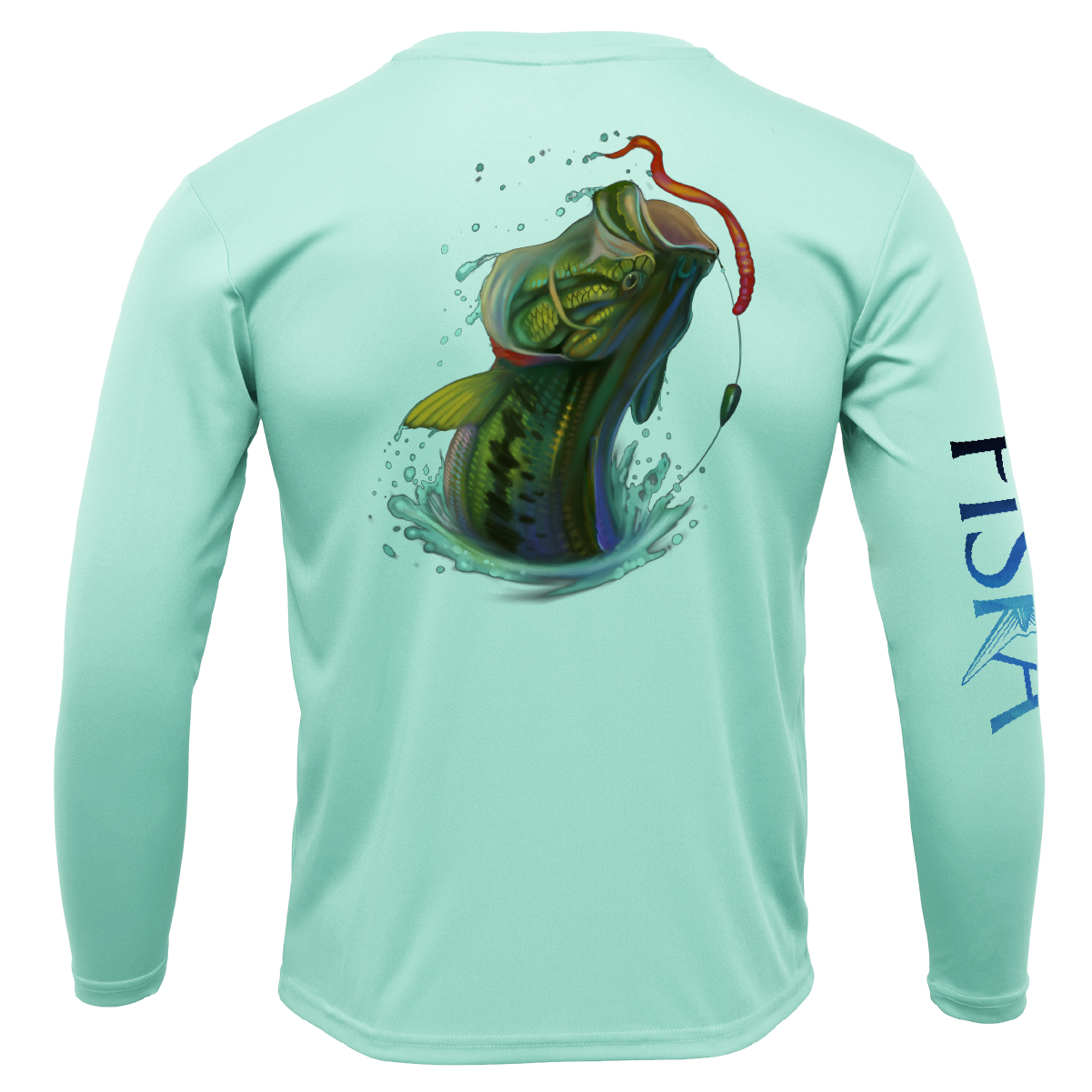 Youth Bass Long-Sleeve Dry-Fit Shirt