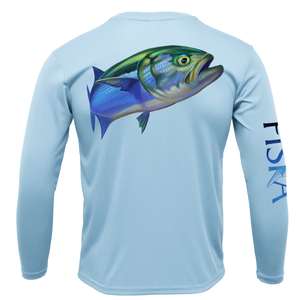 Youth Bluefish Long-Sleeve Dry-Fit Shirt