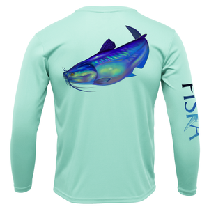 Youth Catfish Long-Sleeve Dry-Fit Shirt