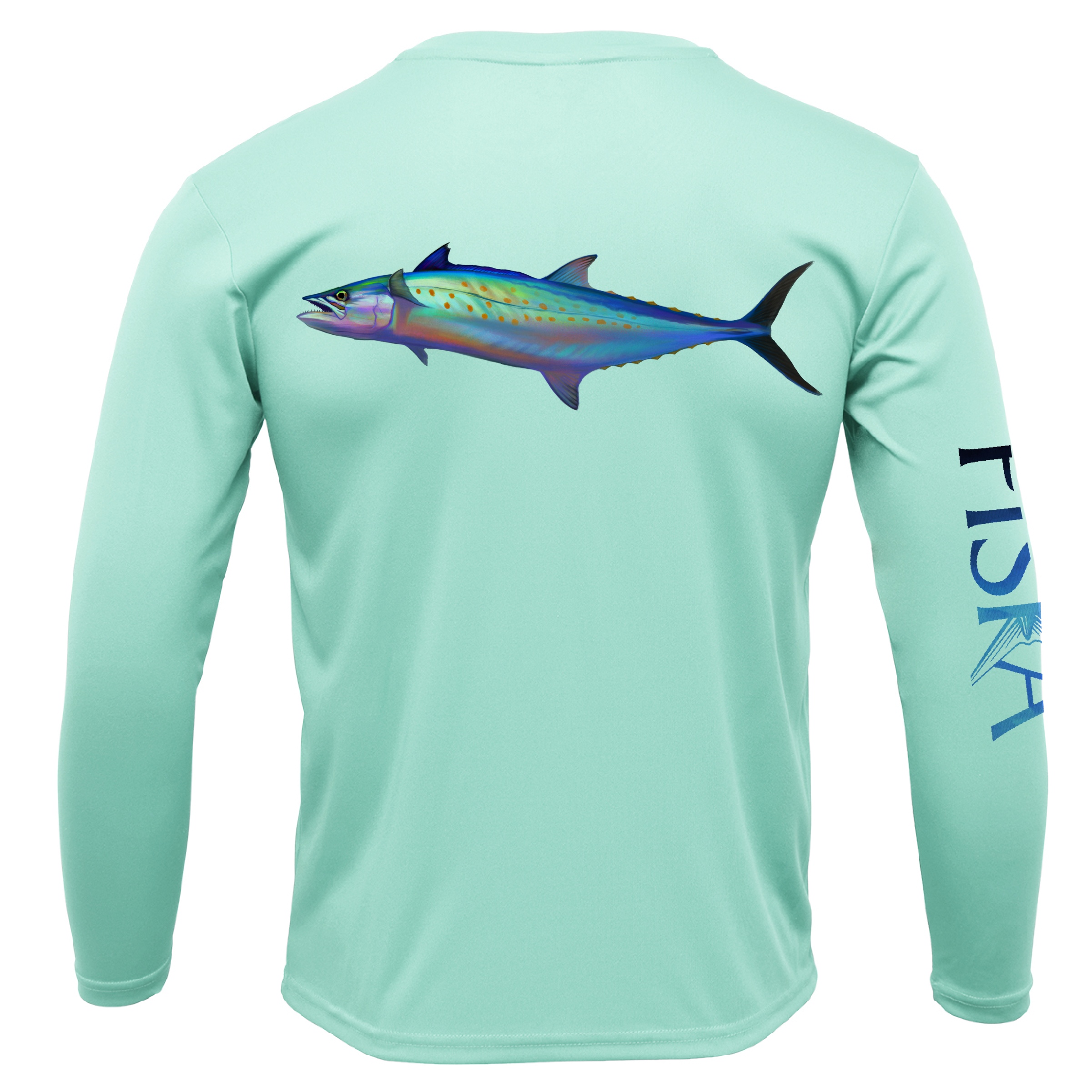 Youth Mackerel Long-Sleeve Dry-Fit Shirt