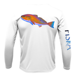 Youth Redfish Long-Sleeve Dry-Fit Shirt