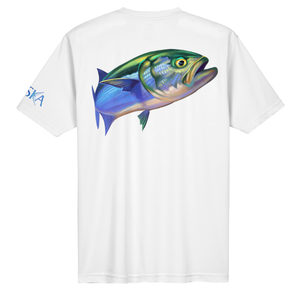 Bluefish Short-Sleeve Dry-Fit Shirt
