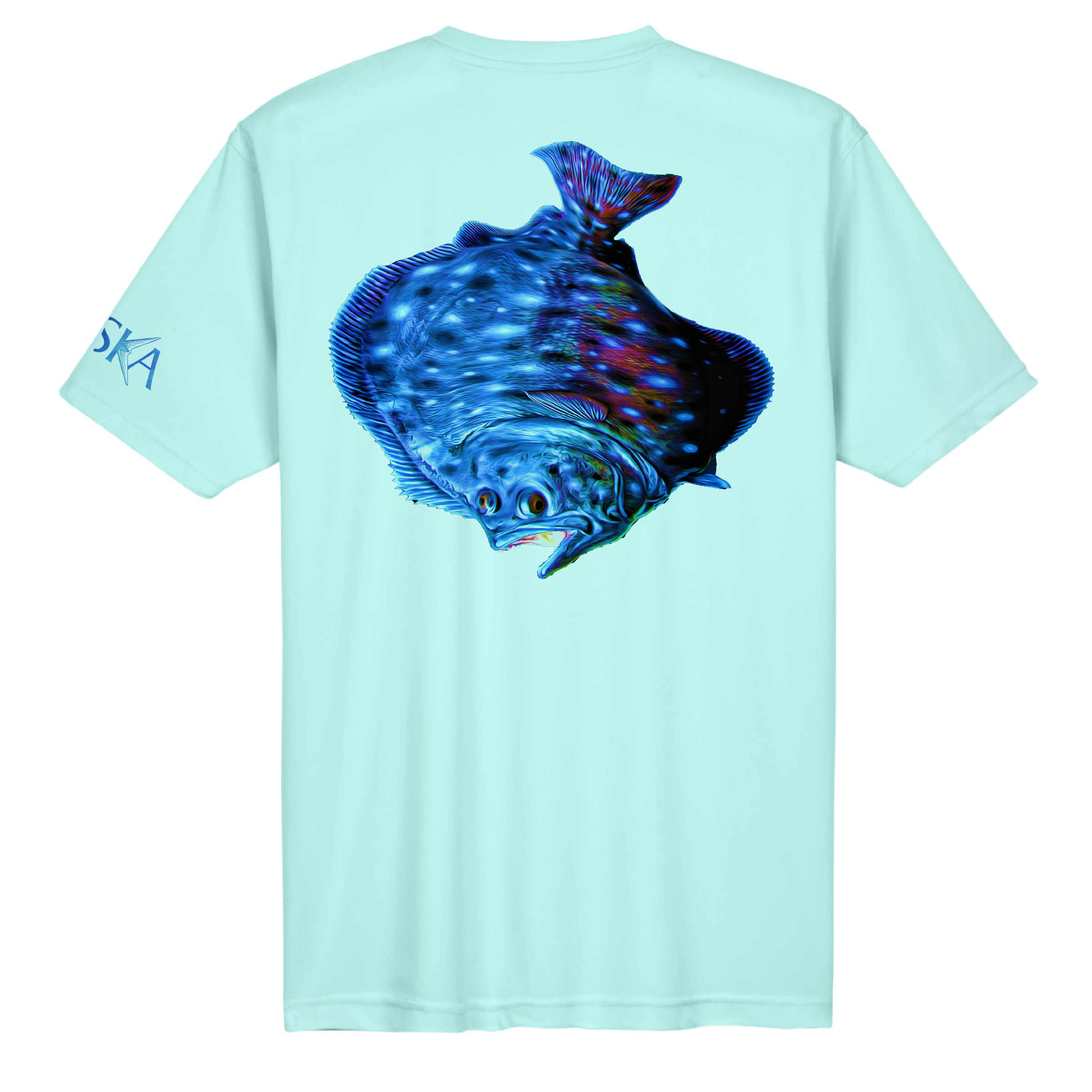 Flounder Short-Sleeve Dry-Fit Shirt