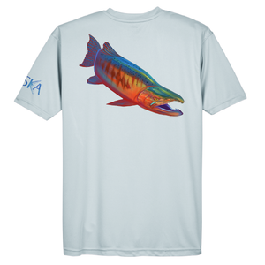 Salmon Short-Sleeve Dry-Fit Shirt
